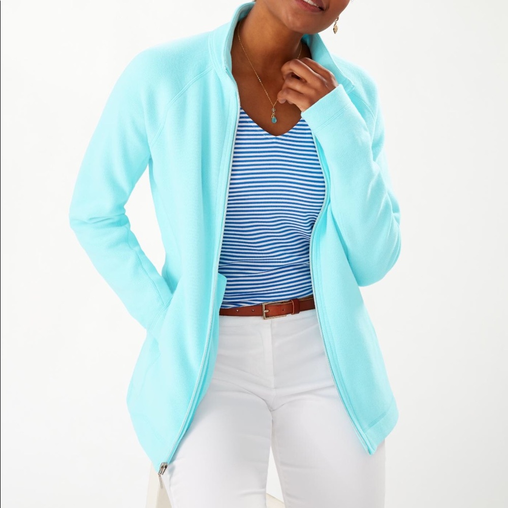 Tommy Bahama “Aruba” full zip sweatshirt